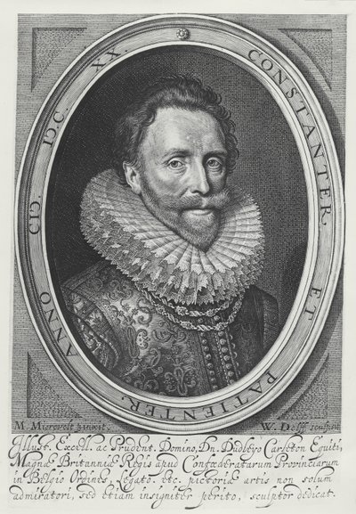 Dudley Carleton, 1st Viscount Dorchester, 1620 by Michiel Jansz van Mierevelt